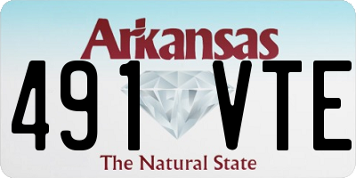 AR license plate 491VTE