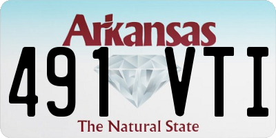 AR license plate 491VTI