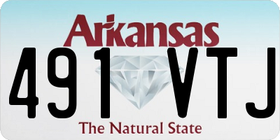 AR license plate 491VTJ