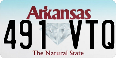 AR license plate 491VTQ
