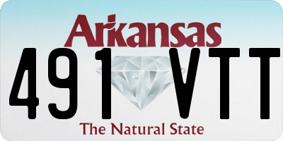 AR license plate 491VTT