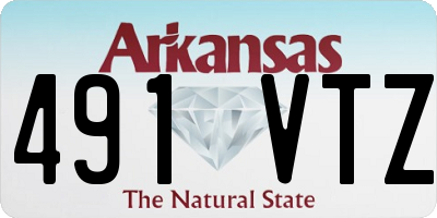 AR license plate 491VTZ