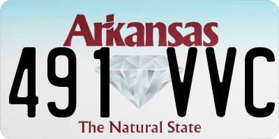AR license plate 491VVC