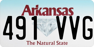 AR license plate 491VVG