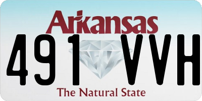 AR license plate 491VVH