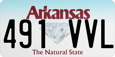 AR license plate 491VVL