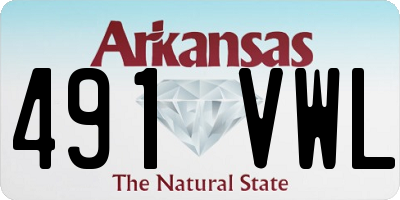 AR license plate 491VWL