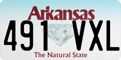 AR license plate 491VXL