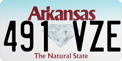 AR license plate 491VZE