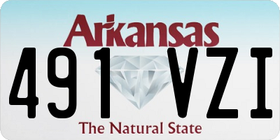 AR license plate 491VZI