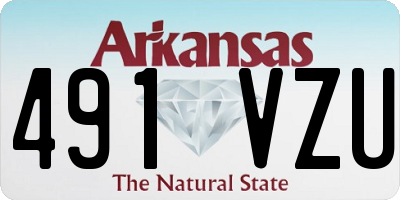 AR license plate 491VZU