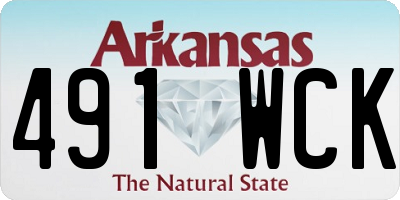 AR license plate 491WCK