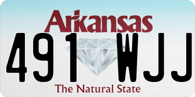 AR license plate 491WJJ