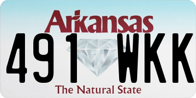 AR license plate 491WKK