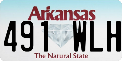 AR license plate 491WLH