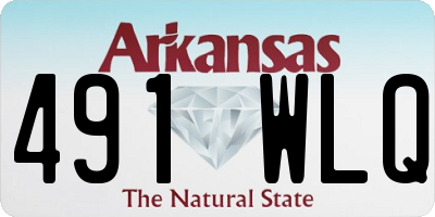 AR license plate 491WLQ