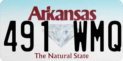AR license plate 491WMQ