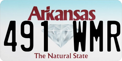 AR license plate 491WMR