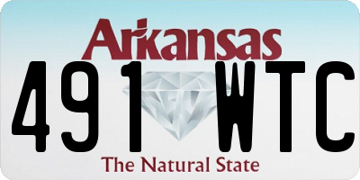 AR license plate 491WTC