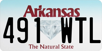 AR license plate 491WTL