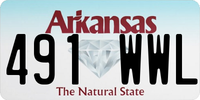 AR license plate 491WWL