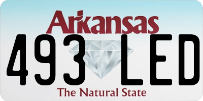 AR license plate 493LED