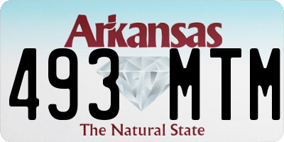 AR license plate 493MTM