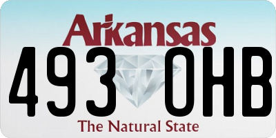 AR license plate 493OHB