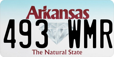 AR license plate 493WMR