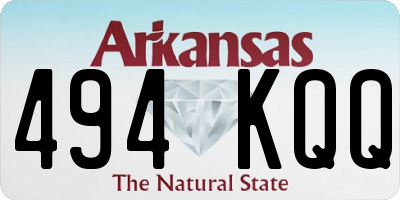 AR license plate 494KQQ