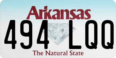 AR license plate 494LQQ