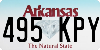 AR license plate 495KPY