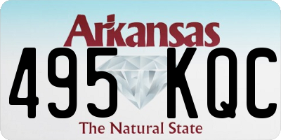 AR license plate 495KQC