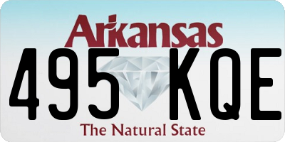 AR license plate 495KQE