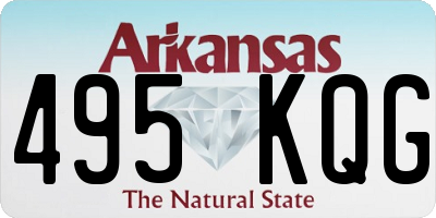 AR license plate 495KQG