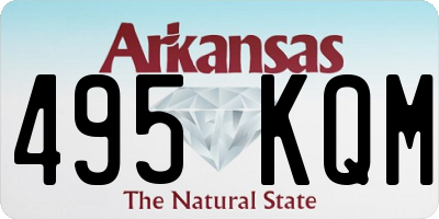 AR license plate 495KQM