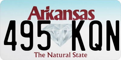 AR license plate 495KQN