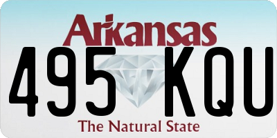 AR license plate 495KQU