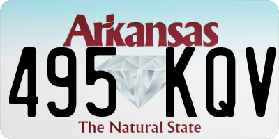 AR license plate 495KQV