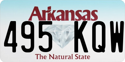 AR license plate 495KQW