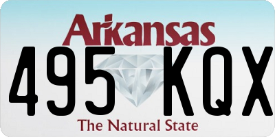 AR license plate 495KQX