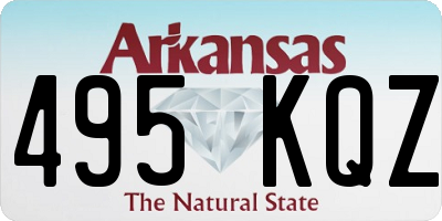 AR license plate 495KQZ