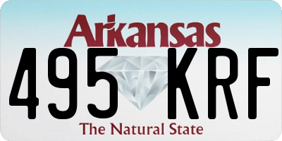 AR license plate 495KRF