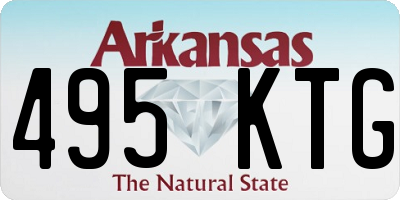 AR license plate 495KTG