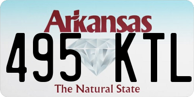 AR license plate 495KTL