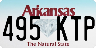 AR license plate 495KTP