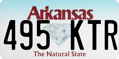 AR license plate 495KTR