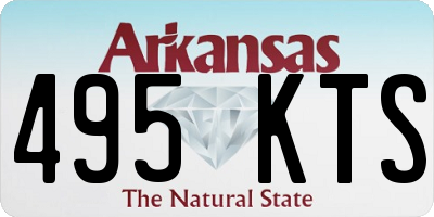 AR license plate 495KTS