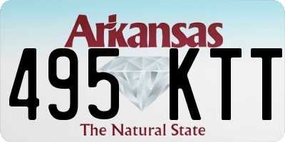 AR license plate 495KTT