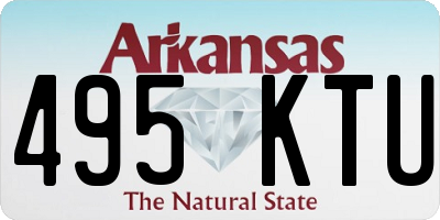 AR license plate 495KTU